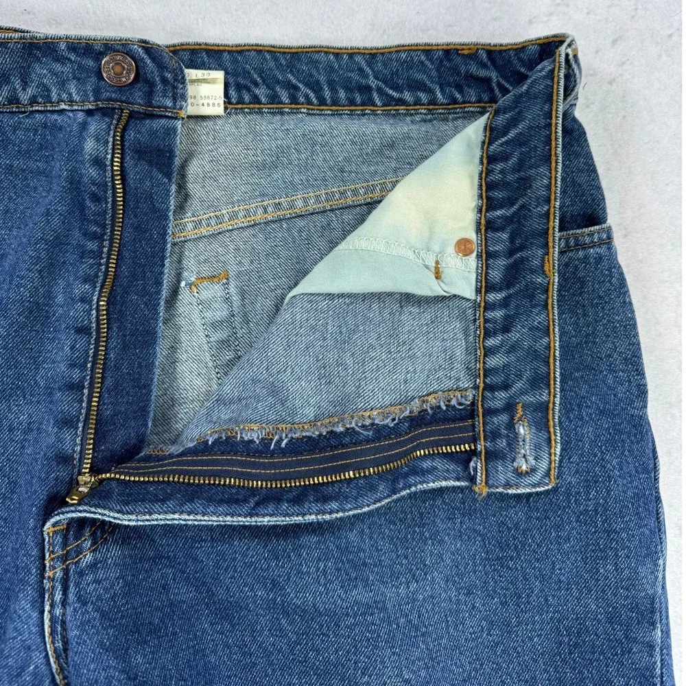 Vintage Levi's 550 Relaxed Fit Jeans Mens 40x30 90's Medium Wash Denim Y2K
